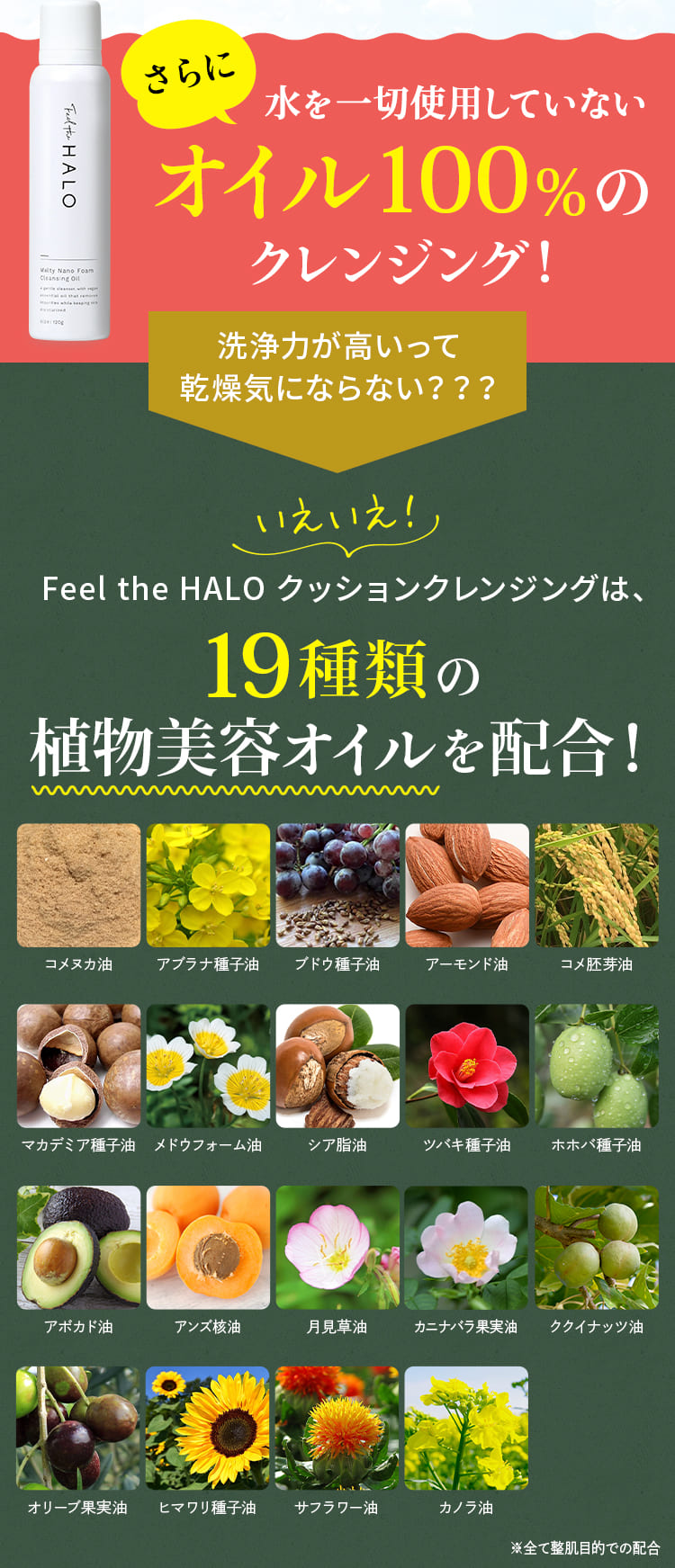 feel the HALO フィールザハロ　クッションクレンジング120g×6本 まずはお試し！単品購入】Feel the HALOクッションクレンジング